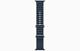 Apple Watch Ultra 2 [GPS + Cellular, 49MM] Titanium Case with Blue Ocean Band - One Size(Renewed)