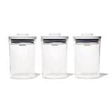 OXO Good Grips Round 3-Piece Mini Round POP Canister Set