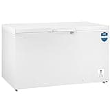 Teknix CH420 Freestanding Chest Freezer - 420L Capacity - Suitable for Garages, Outbuildings and Sheds - Refrigeration Mode - Temperature Control - 4 Star Freezer Rating - White