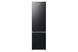 Samsung Series 8 SpaceMax Combi Fridge Freezer, Featuring Spacemax, AI Energy Mode and Twin Cooling, Black, Model: RB38C607AB1