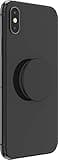 PopSockets : PopGrip Basic - Extendable base and grip for smartphones and tablets [Top Not Replaceable] - Black