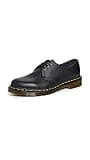 Dr. Marten's 1461 Vegan, Unisex-Adult Lace-Up Flats, Black, 9 UK (43 EU)