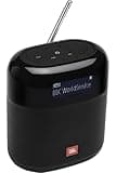 JBL Tuner XL Powerful Portable Radio, Bluetooth Speaker with DAB and FM Radio, 15 Hours of Wireless Music, Black