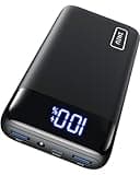 INIU Power Bank, 20000mAh Fast Charging Portable Charger, 22.5W Powerbank with USB Type C Input & Output, Battery Pack PD3.0 QC4.0 for iPhone 16 15 14 13 12 Pro Max Mini Plus Samsung S24 S23 iPad etc