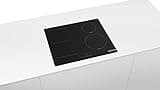 Bosch Series 4 PWP611BB5B Induction Hob with TouchSelect, CombiZone, PowerBoost and Timer Switch Off, Integrated, Black, 60cm wide