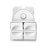 Roborock Q Revo MaxV Robot Vacuum, 7000Pa Suction, Auto Tank Refilling, Auto Dust Emptying, Double Spinning Mop, Reactive Tech Obstacle Avoidance, White
