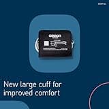 OMRON X2 Smart+ Clinically Validated Upper Arm Blood Pressure Monitor - BP Machine with Irregular Heartbeat Detection for Home Use - BP Monitor with Cuff 22-42 cm - Bluetooth and Free Smartphone App