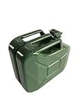 HP Autozubehör Jerry Can, 10L Steel, Grün, Petrol