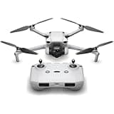 DJI Mini 3 – Lightweight 3x Mechanical Gimbal Mini Camera Drone with 4K HDR Video, 38-min Flight Time, up to 32800ft (10km) Video Transmission, True Vertical Shooting, GPS Auto Return Integrated