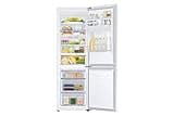 Samsung 4 Series Frost Free Classic Fridge Freezer, with Non Plumbed Water Dispenser, Wine Shelf and Big Door Bins, SpaceMax and All Around Cooling Technologies, White, RB34C652DWW/EU