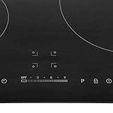 Samsung Induction Hob with 4 Cooking Zones, With Touch Control, Colour: Black, Material: Ceramic Glass, NZ64H37070K