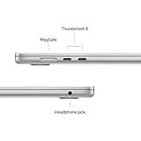 Apple 2025 MacBook Air 15-inch Laptop with M4 chip: Built for Apple Intelligence, 15.3-inch Liquid Retina Display, 16GB Unified Memory, 256GB SSD Storage, 12MP Center Stage Camera, Touch ID; Silver