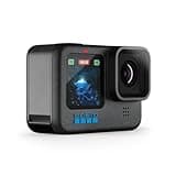 GoPro HERO12 Black - Waterproof Action Camera with 5.3K60 Ultra HD Video, 27MP Photos, HDR, 1/1.9" Image Sensor, Live Streaming, Webcam, Stabilization