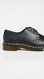 Dr. Marten's 1461 Vegan, Unisex-Adult Lace-Up Flats, Black, 9 UK (43 EU)