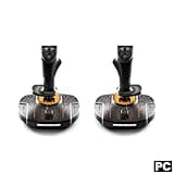 Thrustmaster T.16000M Space Sim Duo Stick - Dual Ambidextrous Joysticks with H.E.A.R.T HallEffect AccuRate Technology for PC