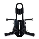 BikeTek Motorcycle Motorbike Front Wheel Chock Locking Stand System 17-21" Adjustable Fixing Holder Support Van Trailer Transport System