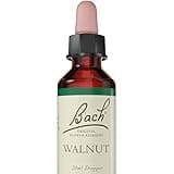 Bach Original Flower Remedies (Walnut) Stand Your Ground, Accept Change, Emotional Wellness, Natural Flower Essence, 20ml