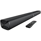 GarageRock 90W Soundbar TV Speakers,2-in-1 Detachable Sound Bars 5.0 Bluetooth Soundbar for TV with Clear Sound,3 EQ Modes, ARC/Optical/Aux/Wall Mount (Black)