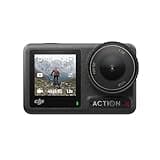 DJI Osmo Action 4 Standard Combo - 4K/120fps Waterproof Action Camera with a 1/1.3-Inch Sensor, Stunning Low-Light Imaging, 10-bit & D-Log M Color Performance, Long-Lasting 160 Mins, Outdoor Camera