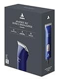 Andis 23325 Professional Edge 2-Speed Detachable Blade Clipper, Rotary Motor with Shatter-Proof Housing, Runs Calm and Silent, 14-Inch Cord, for All Coats and Breeds, 120 Volts, Blue
