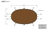 DD Underblanket Underquilt Hammocks Insulation, Cold Protection Coyote – Brown.