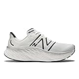 New Balance Men's Fresh Foam X More V4 Running Shoe, White/Black Metallic/Black, 11.5 UK