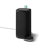 VITESY ETERIA Portable Air Purifier Without Filters to Change | -99% of Bacteria, Microbes, Mold, VOCs and Viruses | Capture Ambient Odors | Sustainable and MADE IN ITALY (Black)