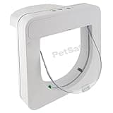 PetSafe Petporte Smart Flap Microchip Cat Door, Battery Operated or Main Power Supply, Easy Install, Customised Timer Feature, For Cats Up To 7kg