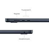 Apple 2025 MacBook Air 15-inch Laptop with M4 chip: Built for Apple Intelligence, 15.3-inch Liquid Retina Display, 16GB Unified Memory, 512GB SSD Storage, 12MP Center Stage Camera, Touch ID; Midnight