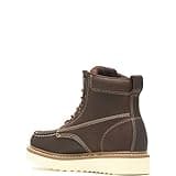 Wolverine Men's Loader 6" Soft Toe Wedge Work Boot, Brown, 9 M US