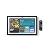 Amazon Echo Show 15 | Full HD 15.6" smart display with Alexa, built-in Fire TV and Alexa Voice Remote