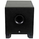 Yamaha HS8S - Powered subwoofer, active for producers, DJs and performers, in black