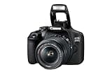 Canon EOS 2000D + EF-S 18-55mm F3.5-5.6 IS II Lens + Spare Battery - Easy-to-use DSLR Camera with a Versatile Lens and a Spare Battery, Ideal for Portraits and Landscape - Amazon Exclusive