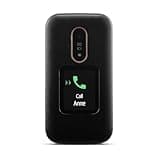Doro 6880 4G Unlocked Flip Mobile Phone for Seniors with Talking Number Keys, External Display, Assistance Button and Charging Cradle [UK and Irish Version]