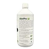 AloePro Aloe Vera Juice - Pure Inner Leaf, Vegan, Cruelty Free, Max Strength 1000ml - Twin Pack