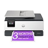 HP OfficeJet Pro 8122e All-in-One Printer | Colour | Printer for Home | Print, Scan, Copy | Automatic document feeder| 3 months of Instant Ink with HP | Up to 3 years Warranty