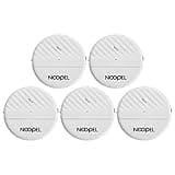 Window Alarm 5 Pack, 125DB Loud Glass Break Sensors, Detects Glassbreak & Vibration, with Adjustable Sensitivity, Fit for Any Window for Indoor Home Office Security