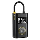 Fanttik X9 Pro Portable Tire Inflator for Compact Car, 27s Fast Inflate Electric Bike Pump with Digital Tire Pressure Gauge, 150PSI Air Compressor for Electric Bikes, Compact Car, Ball