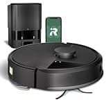 Roomba 105 Combo Robot Vacuum & Mop + AutoEmpty Dock - Self-Empties for 75 Days, Intense Power-Lifting Suction, LiDAR Navigation, Multiple Cleaning Modes, Avoids Mopping Carpet, Works with Alexa