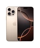 Apple iPhone 16 Pro Max, 256GB, Desert Titanium (Renewed)