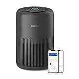 PHILIPS Air Purifier 900 Series, HEPA NanoProtect + Activated Carbon Filter, CADR 250 m³/h for 65 m² Allergy Sufferers, Quiet, Intelligent and Energy Efficient (AC0951/13)