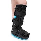 Tairibousy Tall Walker Fracture Boot Inflatable Walking Boot Air Cam Walker Brace Orthopaedic Boot for Sprained Ankle, Foot Pain Recovery, Calf fracture, Broken Foot, Achilles Tendonitis (L)