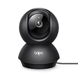 Tapo C211 2K 3MP Pan/Tilt Indoor Camera House Security Camera, WiFi Camera, No Monthly Fee, AI Detection, Dog Camera, Baby Camera Monitor, CCTV, 360° View, Night Vision, Works with Alexa & Google