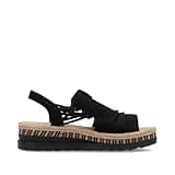 Rieker Antistress Womens Black Sandal - Size 6 - Black