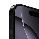 Apple iPhone 16 Pro 128 GB: 5G Mobile phone with Apple Intelligence, Camera Control, 4K 120 fps Dolby Vision and a Huge Leap in Battery Life. Works with AirPods; Black Titanium