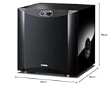 Yamaha NSSW200 Powered Subwoofer - Piano Black