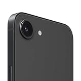 Apple iPhone 16e 128GB: Built for Apple Intelligence, A18 Chip, Supersized Battery Life, 48MP Fusion Camera, 6.1-inch Super Retina XDR Display; Black