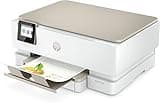 HP ENVY Inspire 7220e All-in-One Wireless Colour Printer | 6 months free Instant Ink limited time only | White | 2-sided printing | Touchscreen | Self-healing Wi-Fi