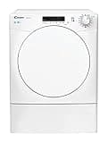 Candy CSEV9DF 9KG Vented Tumble Dryer, White, White Door