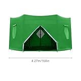 Foldable Trampoline, 6ft 8ft 10ft 12ft 14ft Trampoline Tent, Tra-mpoline Top Round Shade Cover, Foldable Design, Waterproof And Sunscreen For Birthday Parties, Picnics, And Community Activities